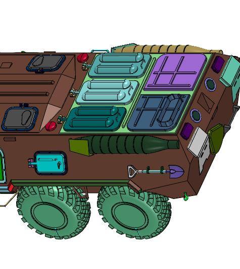 BTR-80苏联轮式装甲运兵车缩略图