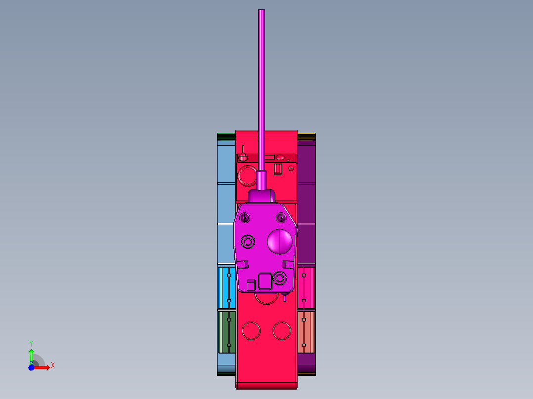 苏联KV2重型坦克前视图