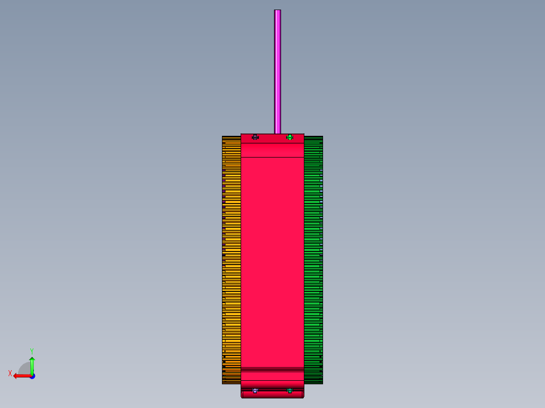 苏联KV2重型坦克后视图