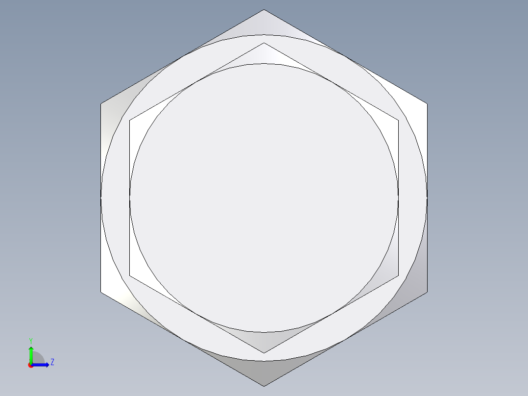 卡套式工业通用硬管接头EO_Blanking_plug_for_tube_ends_ROV06SCF左视图