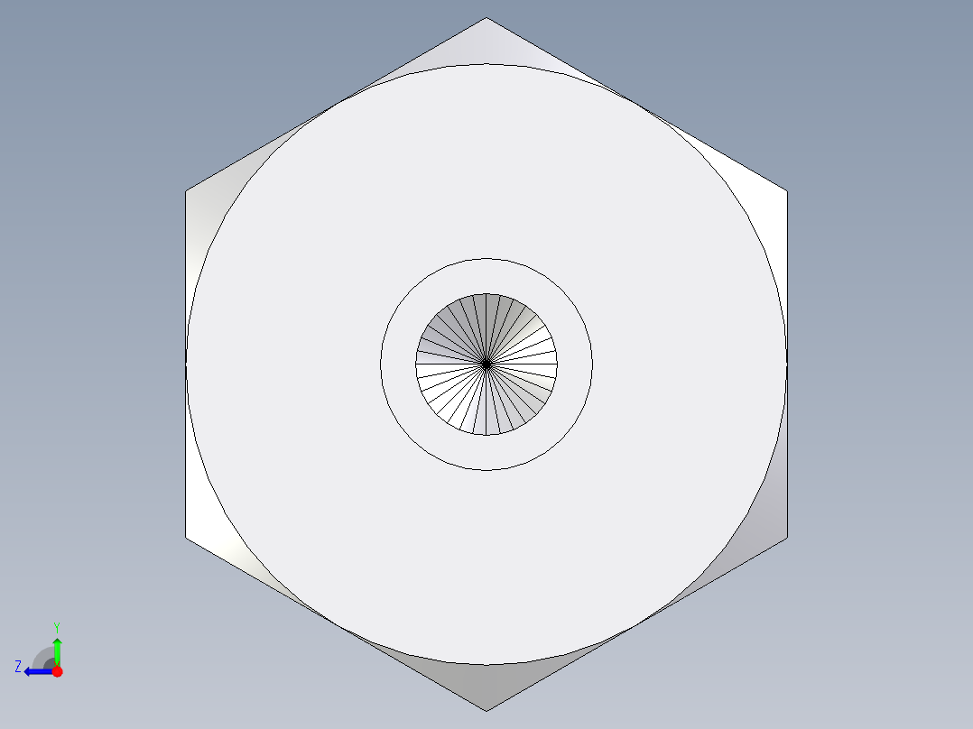 卡套式工业通用硬管接头EO_Blanking_plug_for_tube_ends_ROV06SCF右视图
