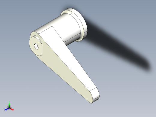 調整式把手(鋅合金)2442(A)-3D多系列多零件图纸模型