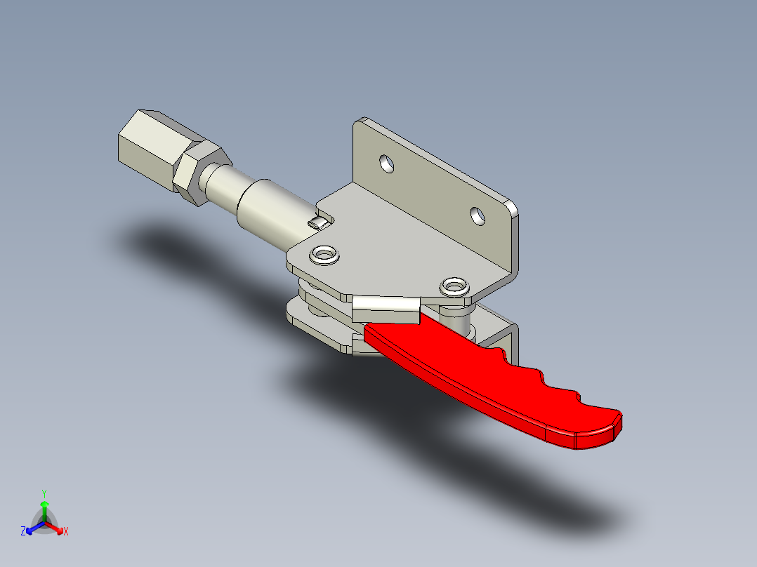 推拉式夾鉗SSP(C)-3D多系列多零件图纸模型