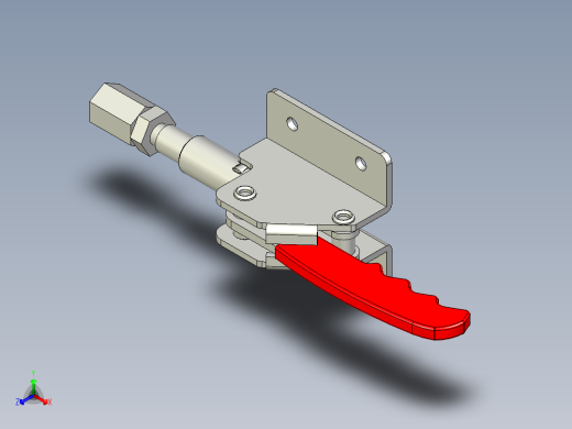 推拉式夾鉗SSP(C)-3D多系列多零件图纸模型
