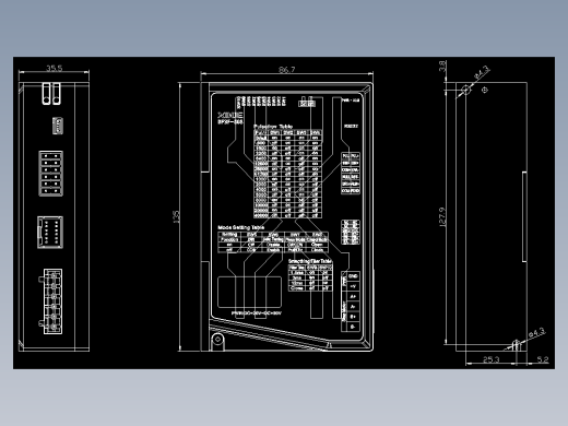 步进驱动DP3F-808-外观图-200828