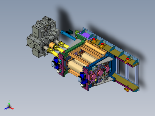 三个高铣床机架文件