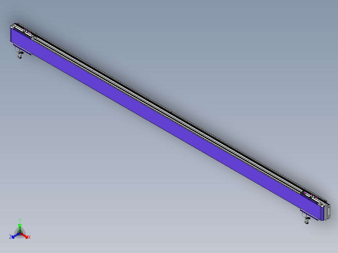 威洛博VL系列直线电机模组-2VL14S3-S3150主视图