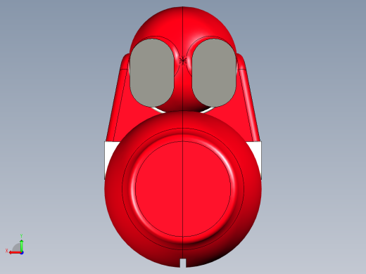 独眼圣诞老人储蓄罐后视缩略图