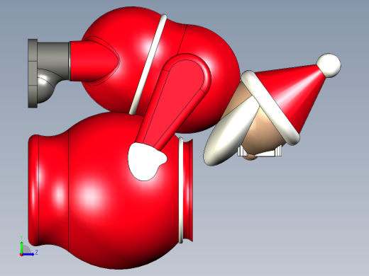 独眼圣诞老人储蓄罐左视缩略图