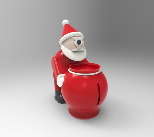 独眼圣诞老人储蓄罐缩略图