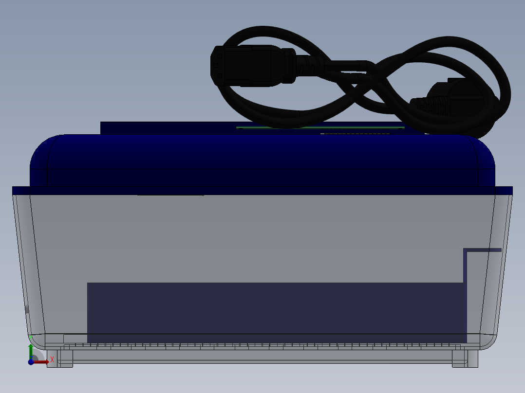 鸡蛋孵化器前视图