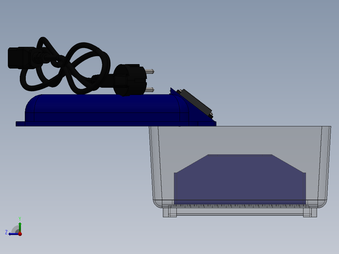 鸡蛋孵化器右视图