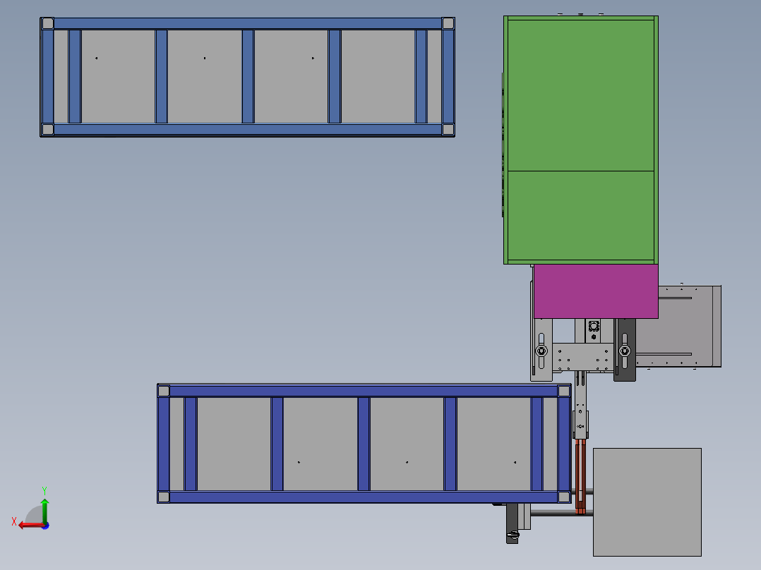 自动送料设备sw18后视图