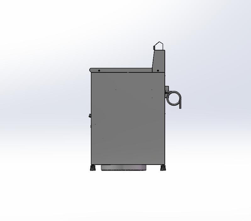 立式电油炸炉（sw21可编辑+cad）