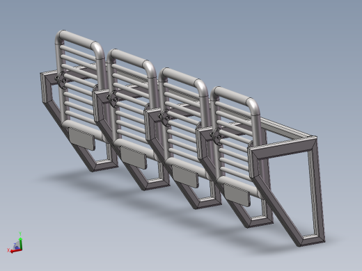 可折叠不锈钢椅子