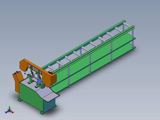 带锯机正等轴测缩略图
