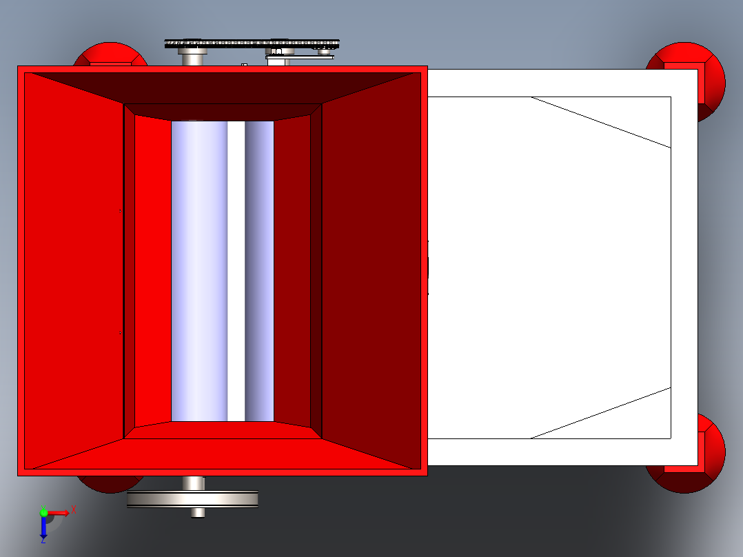 A3004217-压榨橄榄机橄榄破碎机俯视图