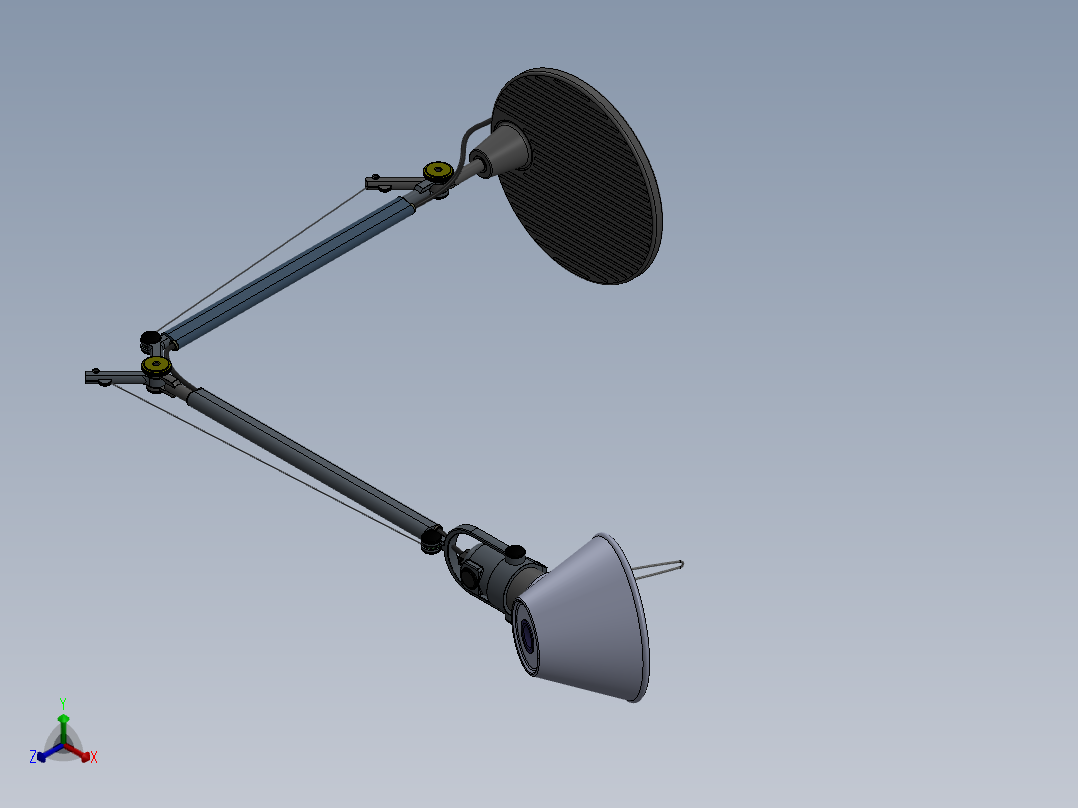 灯具(22)正等轴测图