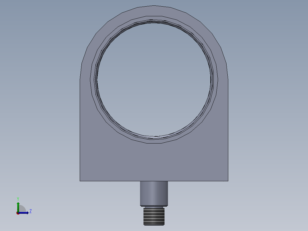 液压缸缸筒 (带图纸)左视图