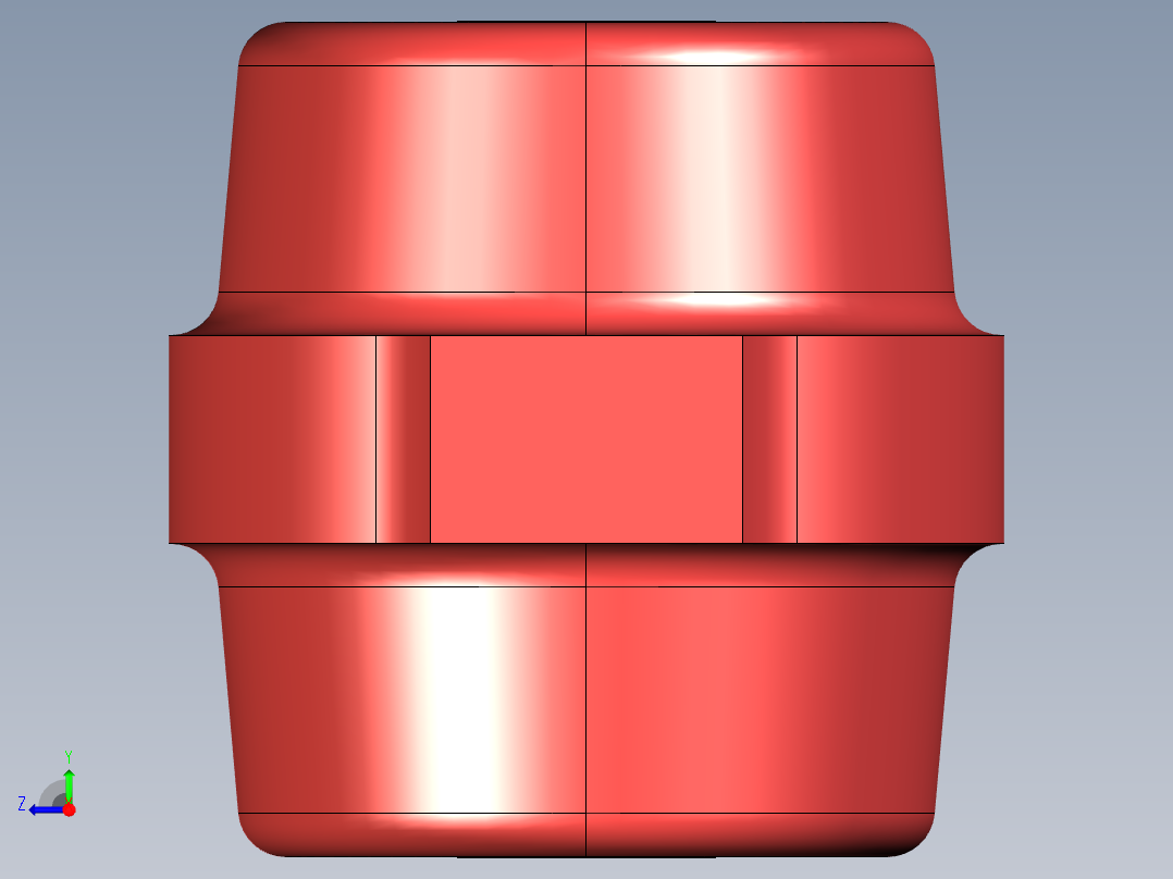母线绝缘子 (6)右视图