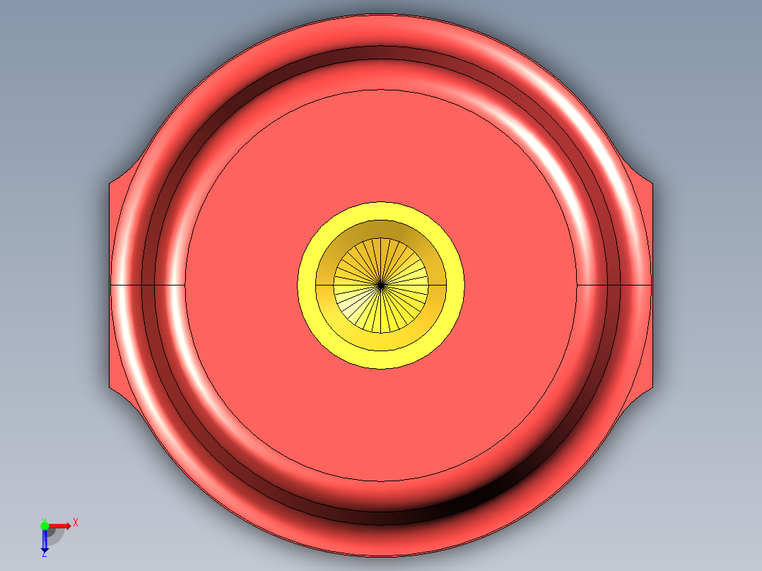 母线绝缘子 (6)俯视图