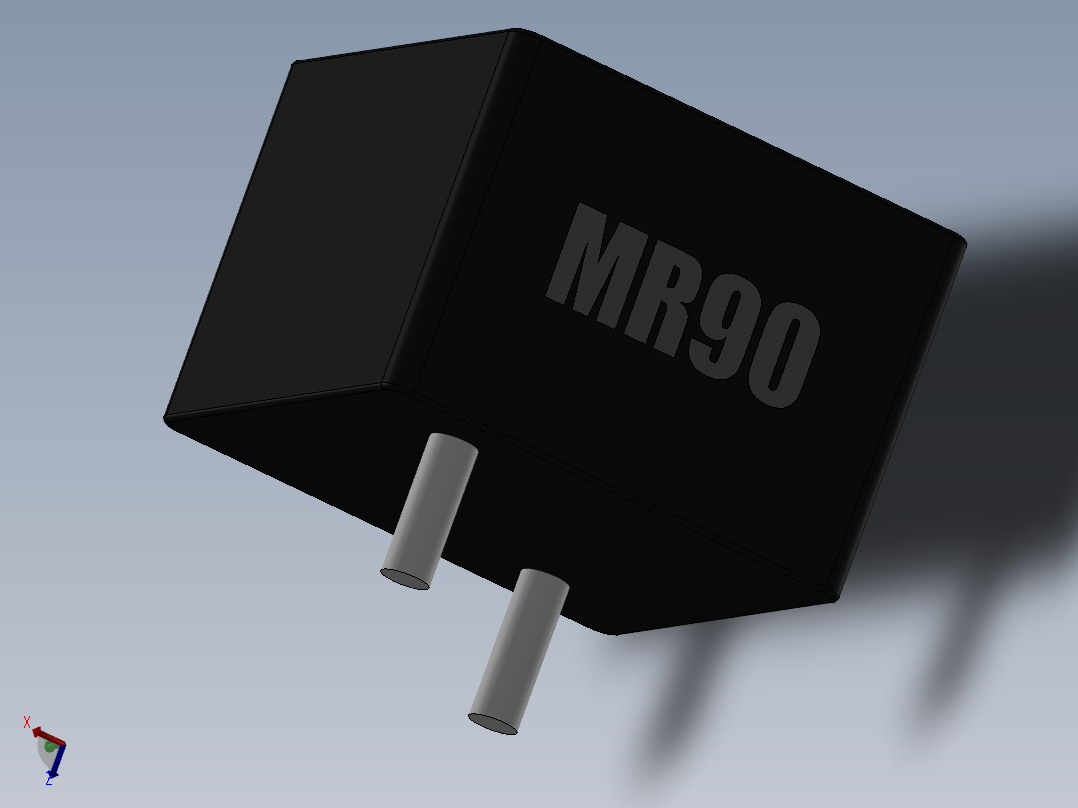 mr90电感器主视图
