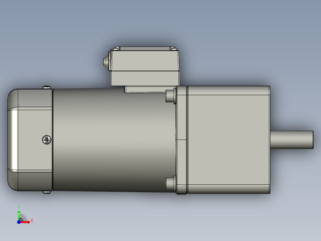Z001-电机100YS200GV22-100GF120H-200yt01-180前视图