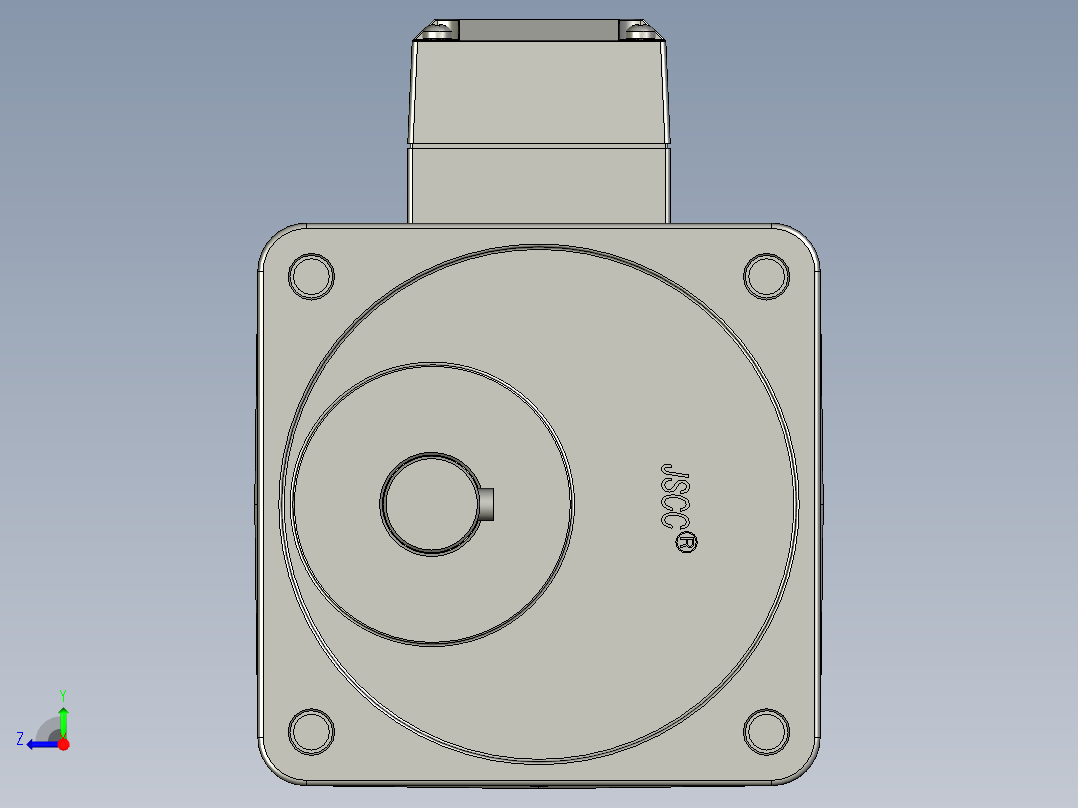 Z001-电机100YS200GV22-100GF120H-200yt01-180右视图