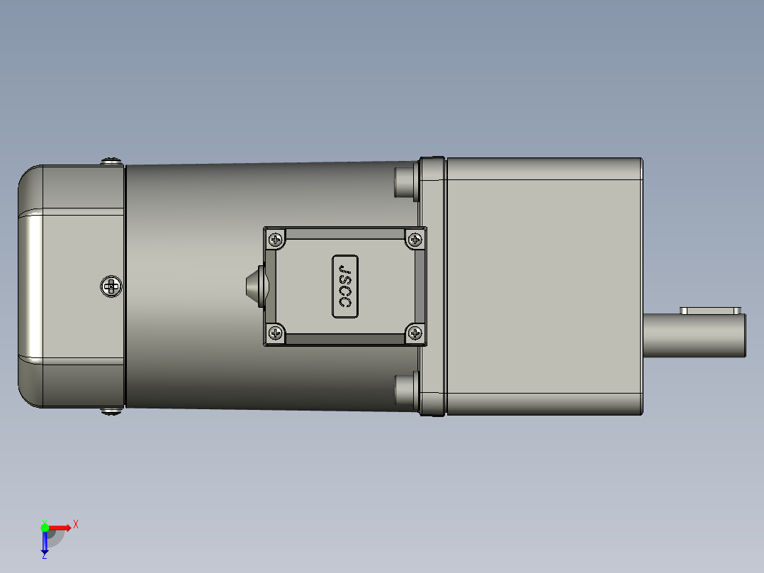 Z001-电机100YS200GV22-100GF120H-200yt01-180俯视图
