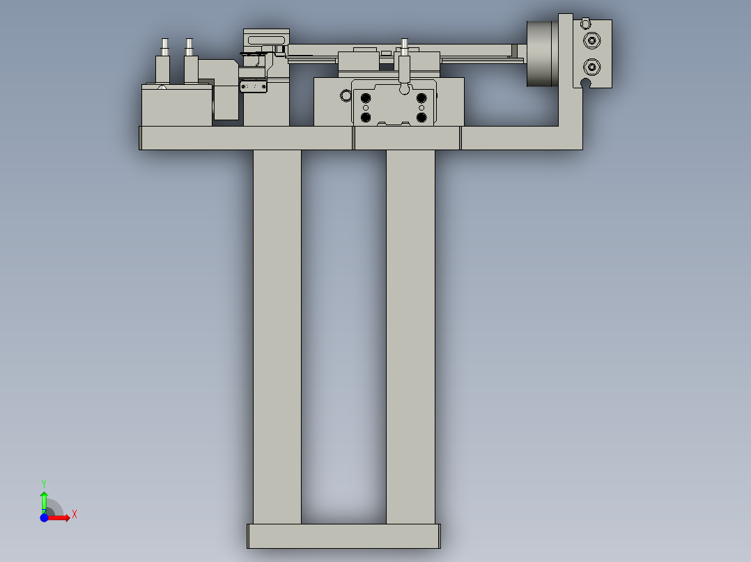 PCM-二次定位前视图