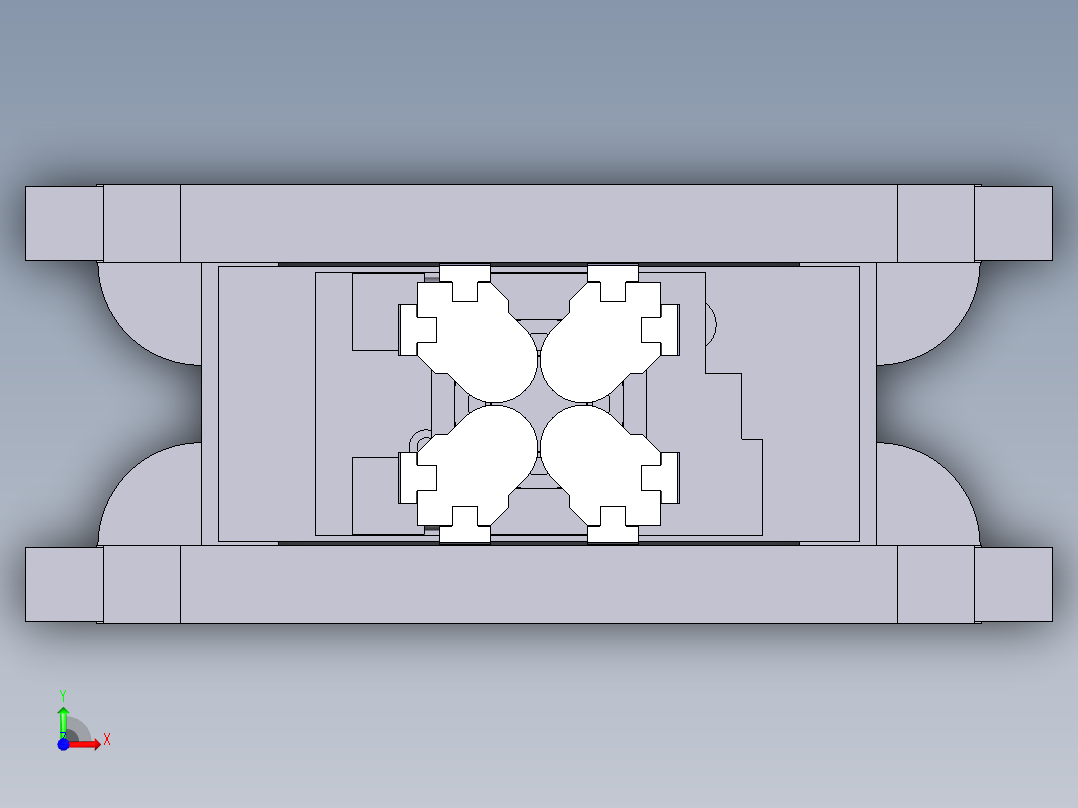 顶升-回转单元前视图