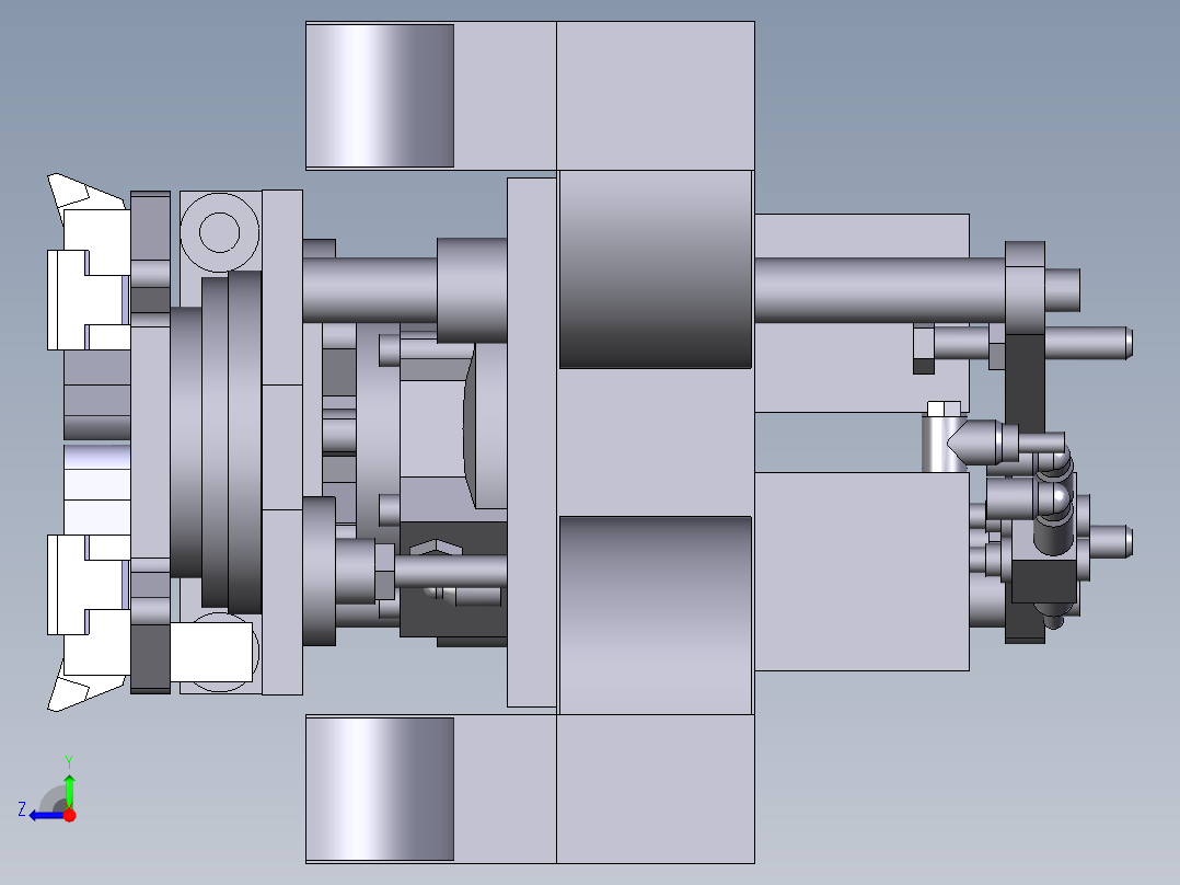 顶升-回转单元右视图