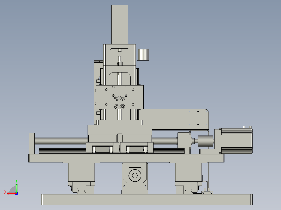 大板和XY装配体2018-10-27(使用原来的库存)最终版后视图