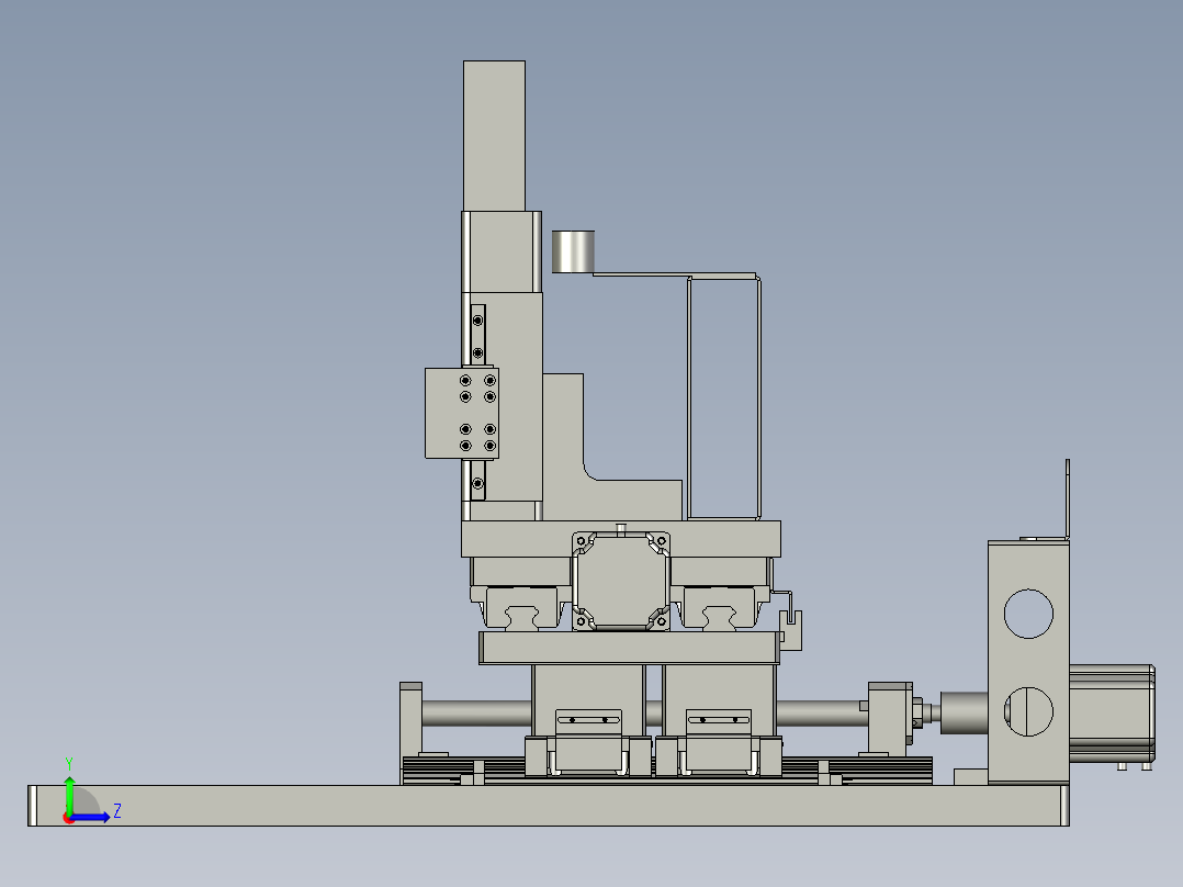大板和XY装配体2018-10-27(使用原来的库存)最终版左视图