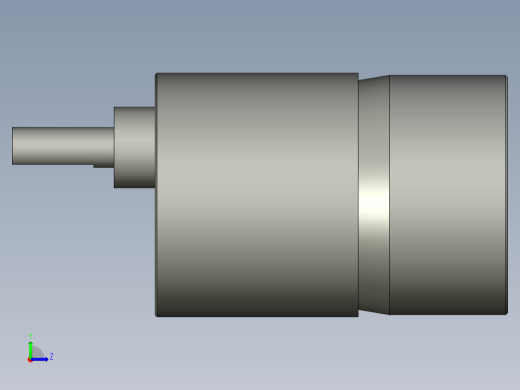 AAA202701鸿泰直流电机(HT37GBRG-550-224V)左视缩略图