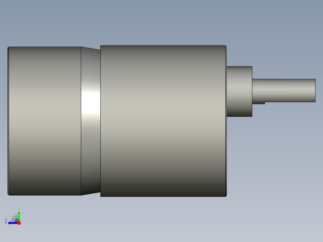 AAA202701鸿泰直流电机(HT37GBRG-550-224V)右视图