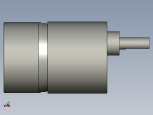 AAA202701鸿泰直流电机(HT37GBRG-550-224V)右视缩略图