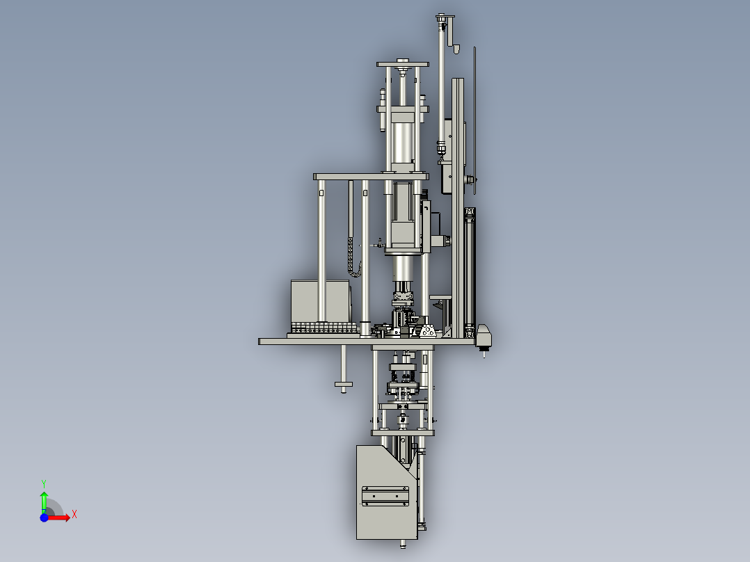 IDK80030-绕簧及压销机前视图
