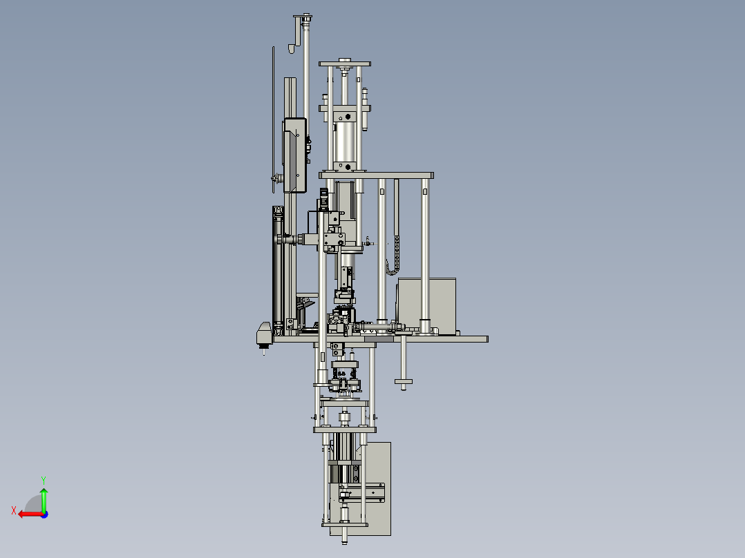 IDK80030-绕簧及压销机后视图