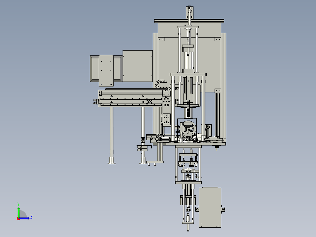 IDK80030-绕簧及压销机左视图