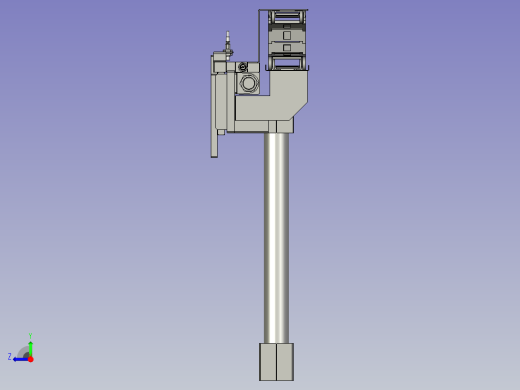 通用上下料机械手行程200右视缩略图