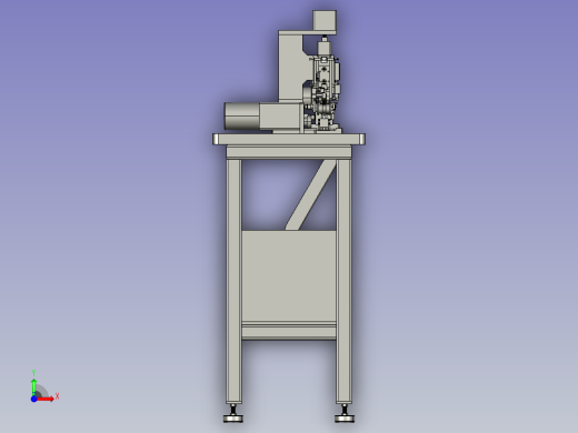 密封胶条裁切工装前视缩略图