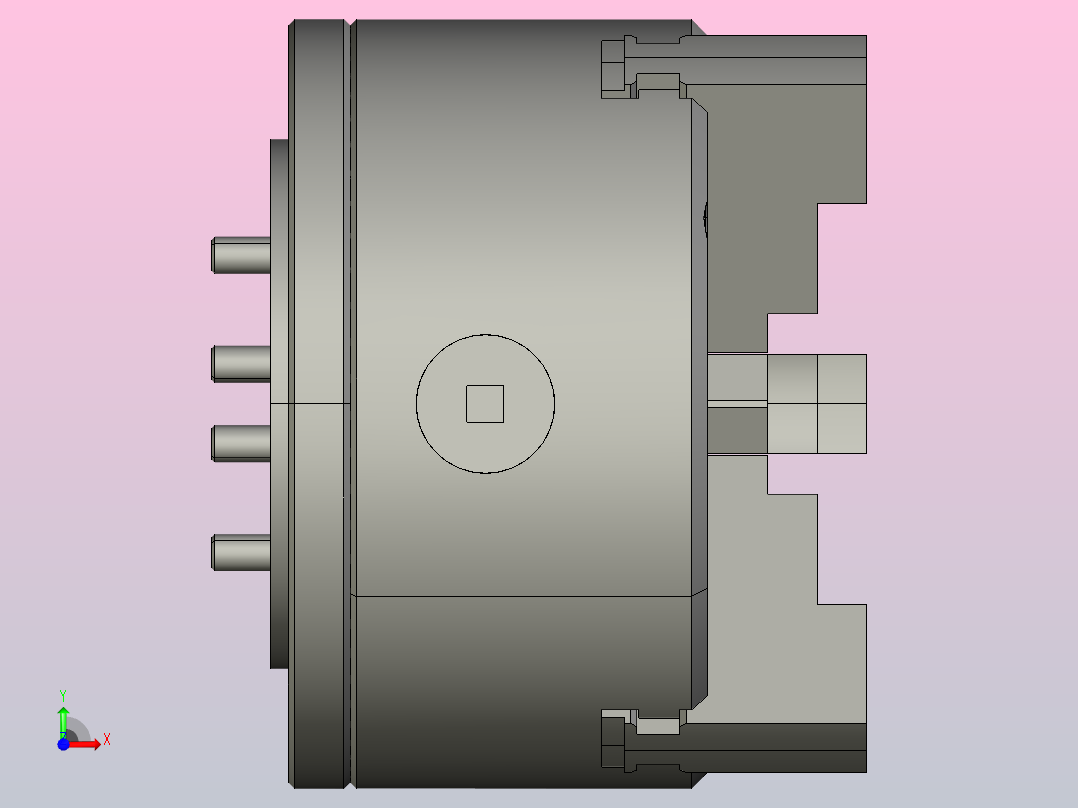 夹具clamping_chuck_269063_1125前视图