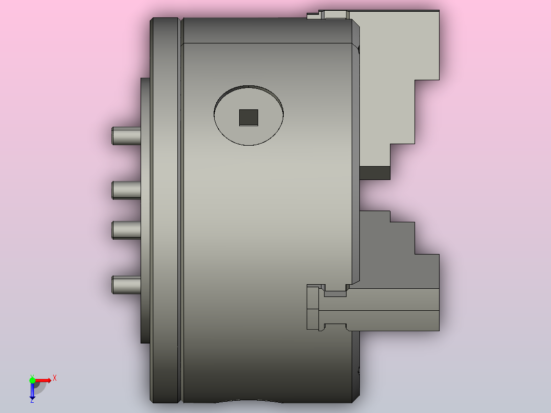 夹具clamping_chuck_269063_1125俯视图