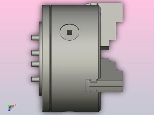 夹具clamping_chuck_269063_1125俯视缩略图