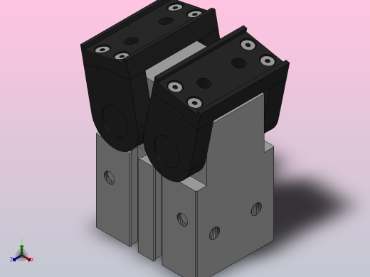 气爪（支点开闭型）齿轮式180°开闭HMHW2系列[HMHW2-32D]