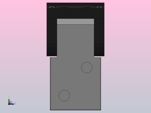 气爪（支点开闭型）齿轮式180°开闭HMHW2系列[HMHW2-32D]左视缩略图
