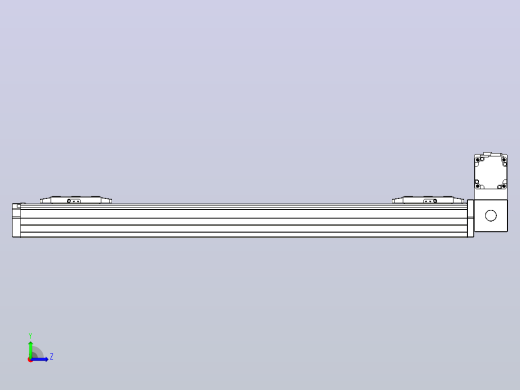 皮带直线轴双滑块型TPA-GCBS-80-P60-L250-RU-M20-N3左视缩略图