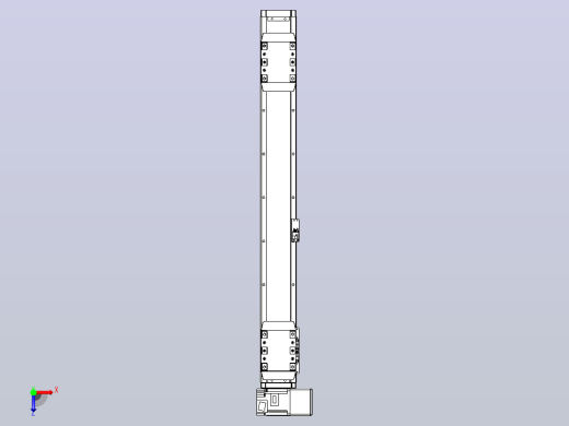 皮带直线轴双滑块型TPA-GCBS-80-P60-L250-RU-M20-N3俯视缩略图