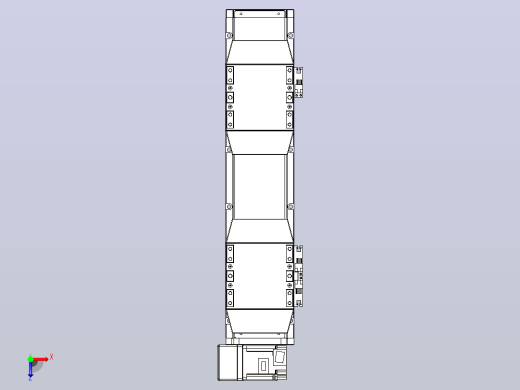 皮带直线轴双滑块型TPA-GCBS-120-P70-L50-LU-M20-N3俯视缩略图